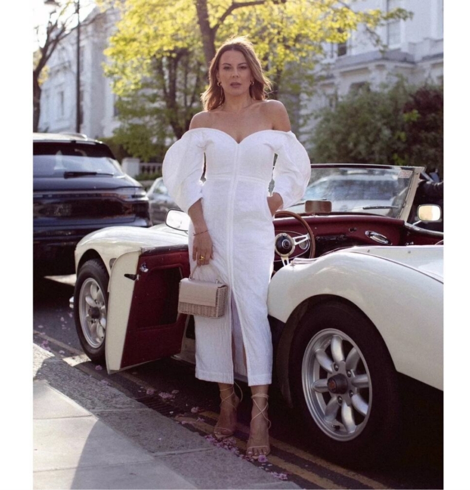 Mara Hoffman White Tailored Jumpsuit